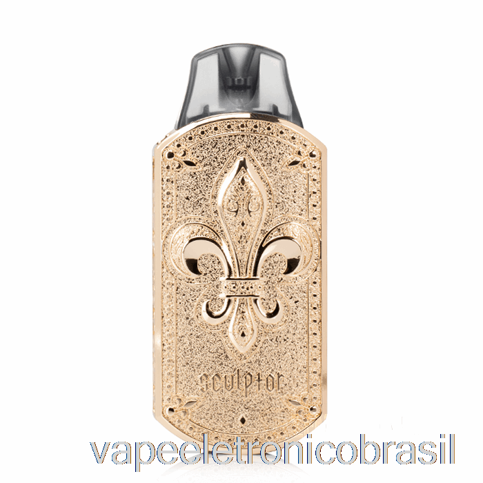 Vape Recarregável Uwell Sculptor 11w Pod System Gold